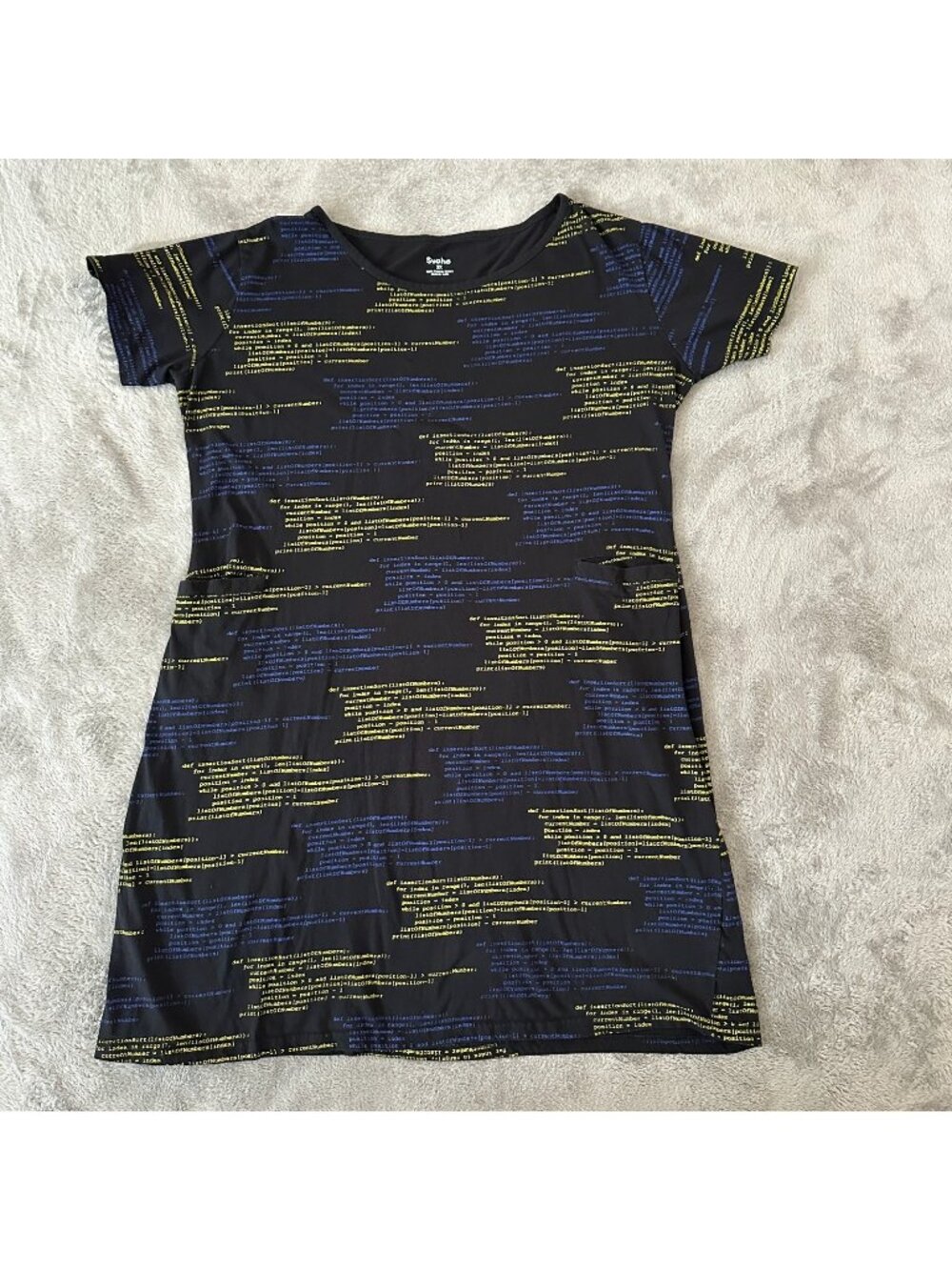 Svaha Dress Womens 2X Computer Coding STEM Tech Math Engineer Teacher Geek